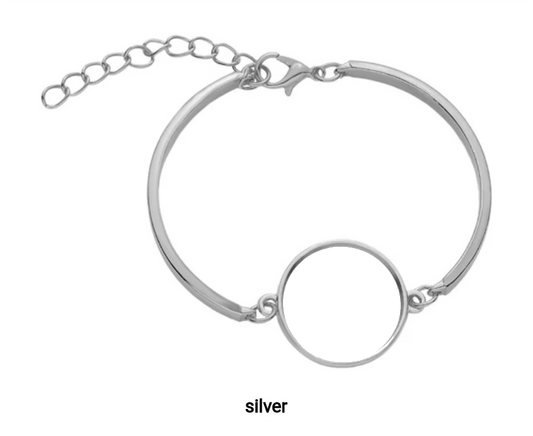 Silver Photo Bracelet