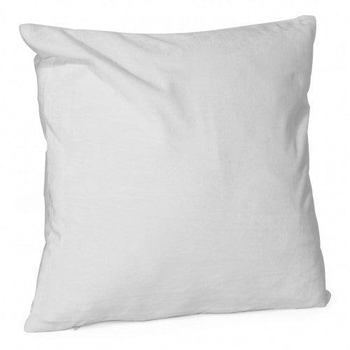 Custom White Velvet Cushion Cover 40cm by 40cm - Premium Pillow Case from Luxe-Custom-Designer - Just £11! Shop now at Luxe-Custom-Designer