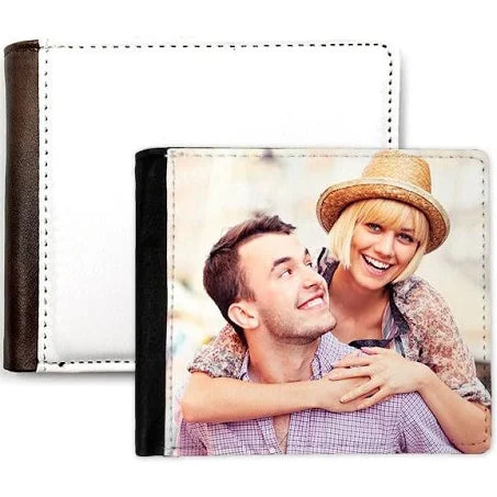 Faux Leather Photo Wallet - Premium Bags, Wallets from Luxe-Custom-Designer - Just £14! Shop now at Luxe-Custom-Designer