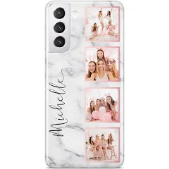 Galaxy S21 - Rubber Case - White - Premium Phone Case from Luxe-Custom-Designer - Just £12.99! Shop now at Luxe-Custom-Designer