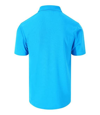 Light Blue Polo Tops - Luxe-Custom-Designer
