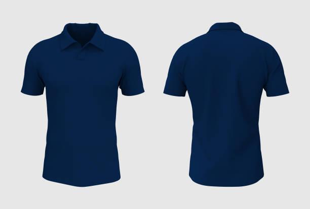 Navy Blue Polo Top - Premium Clothing from Luxe-Custom-Designer - Just £14! Shop now at Luxe-Custom-Designer
