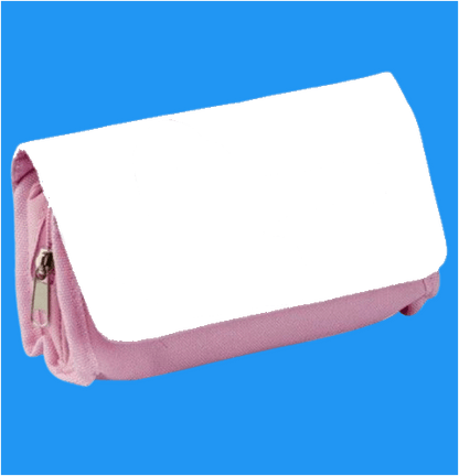 Personalised  Pencil Case Bag - Pink - Premium Bags from Luxe-Custom-Designer - Just £9! Shop now at Luxe-Custom-Designer